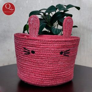 পিঙ্ক ক্যাট বাস্কেট (Pink Cat Basket)